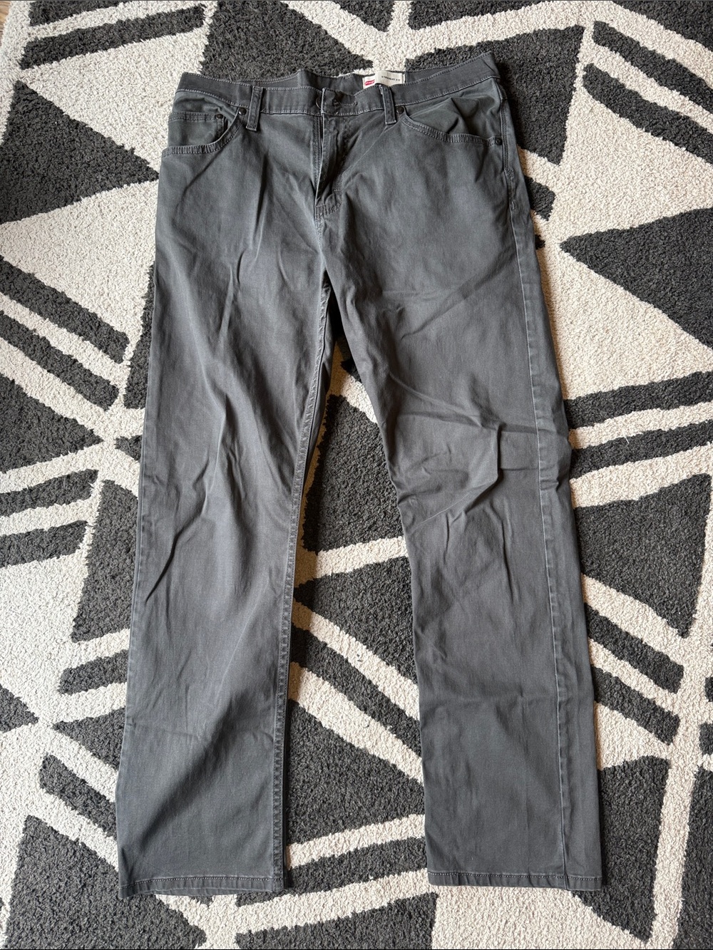 Wrangler Gray Men’s Straight Leg Pants
